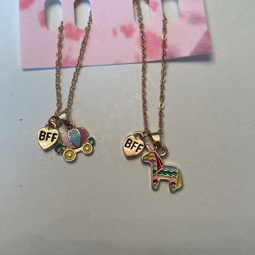 🌈 Ardene BFF Necklace  and Bracelet Set - New with Tags (NWT) 🌟 - Picture 3 of 4